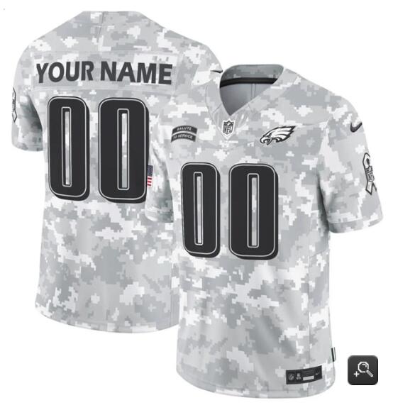 Custom Philadelphia Eagles Vapor F.U.S.E. Limited Jersey